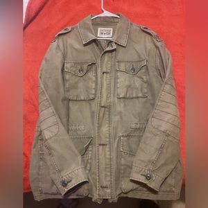 Converse army green combat jacket